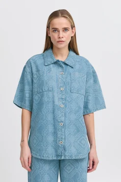 IHAMILIAS Chemise en jeans