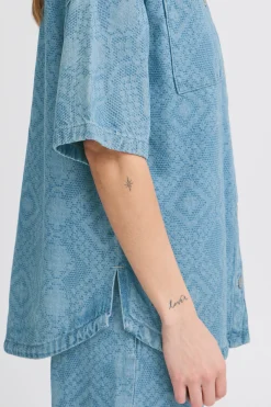 IHAMILIAS Chemise en jeans