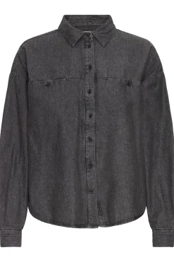 IHARCHER Chemise en jeans