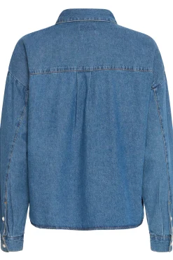 IHARCHER Chemise en jeans