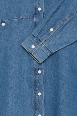 IHARCHER Chemise en jeans