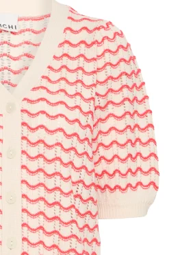 IHARDINA Cardigan à tricot