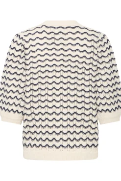 IHARDINA Cardigan à tricot