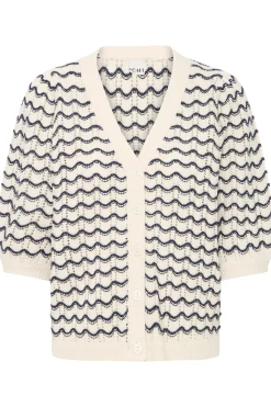 IHARDINA Cardigan à tricot