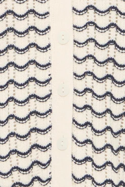 IHARDINA Cardigan à tricot