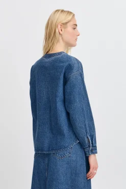 IHAVENY Chemise à manches longues