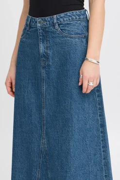 IHAVENY Jupe en jeans