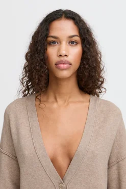 IHBALLIA Cardigan à tricot