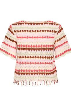 IHBANDIE Blouse à manches courtes