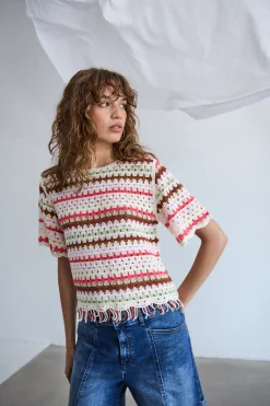IHBANDIE Blouse à manches courtes