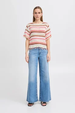 IHBANDIE Blouse à manches courtes