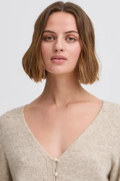 IHBANISE Cardigan à tricot