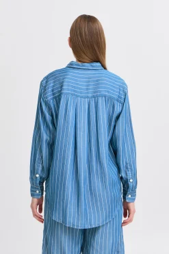 IHBECCOS Chemise en jeans