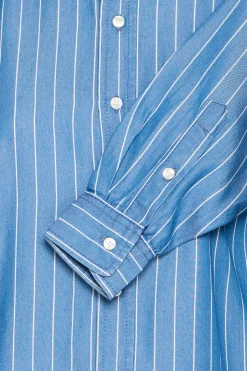 IHBECCOS Chemise en jeans