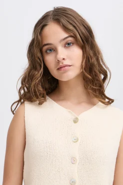 IHBLONDS Manteau tricoté