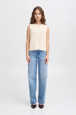 IHBLONDS Manteau tricoté