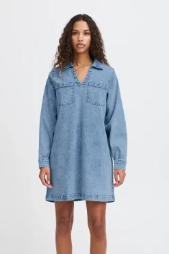 IHBONNIES Robe en jean