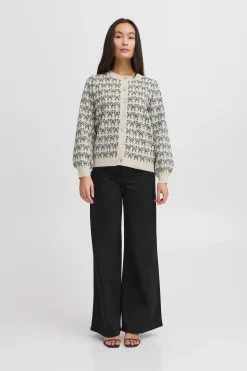 IHBRIELLE Cardigan à tricot