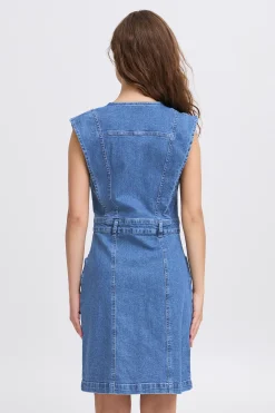 IHCALLY Robe en jean