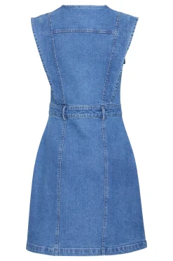 IHCALLY Robe en jean