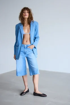 IHCALLY Shorts en jean