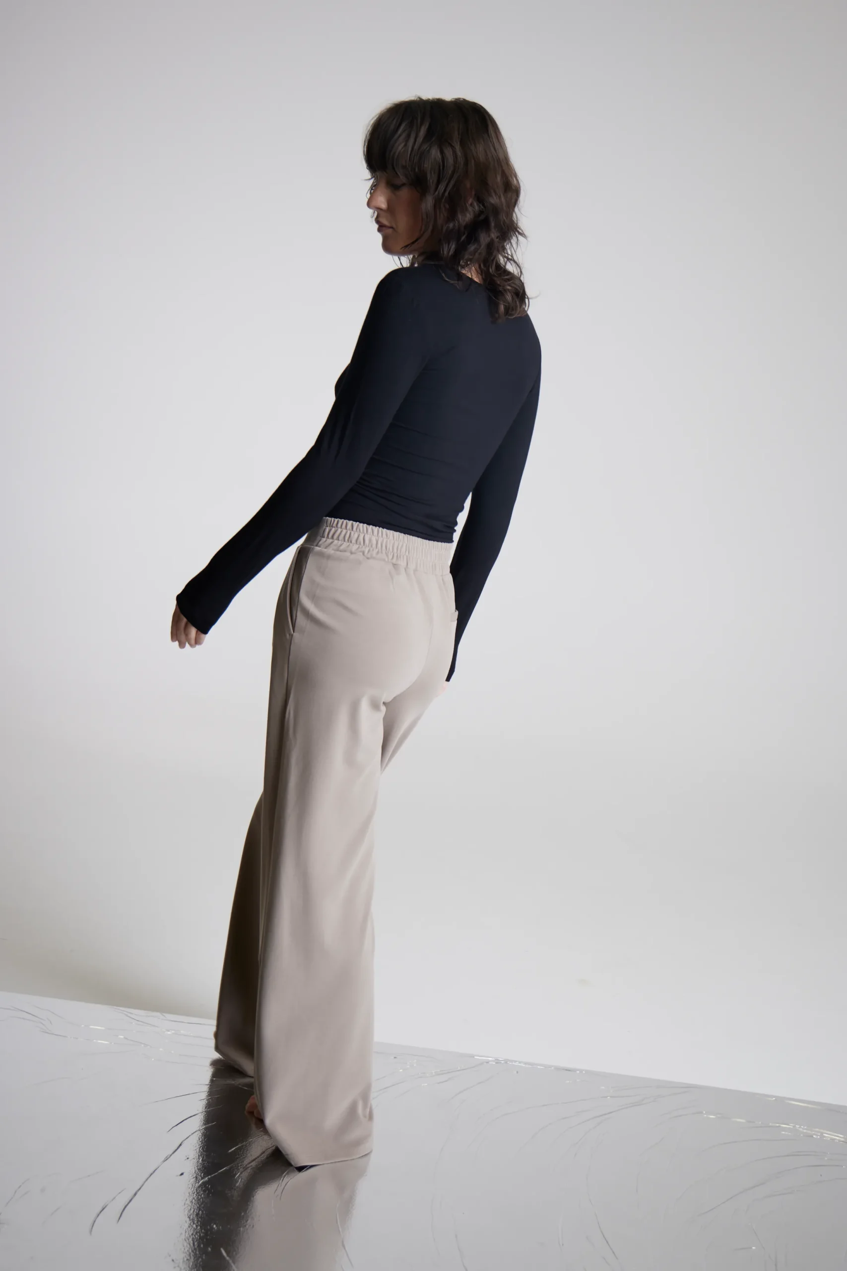 IHKATE LONG WIDE Pantalon