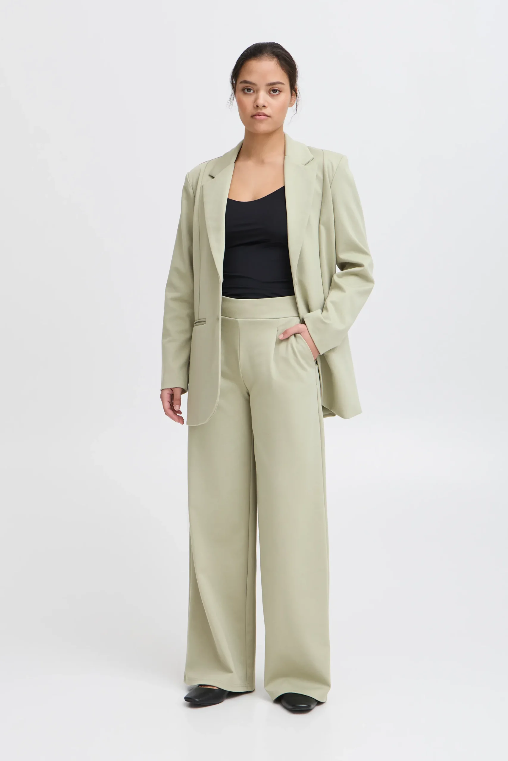 IHKATE LONG WIDE Pantalon