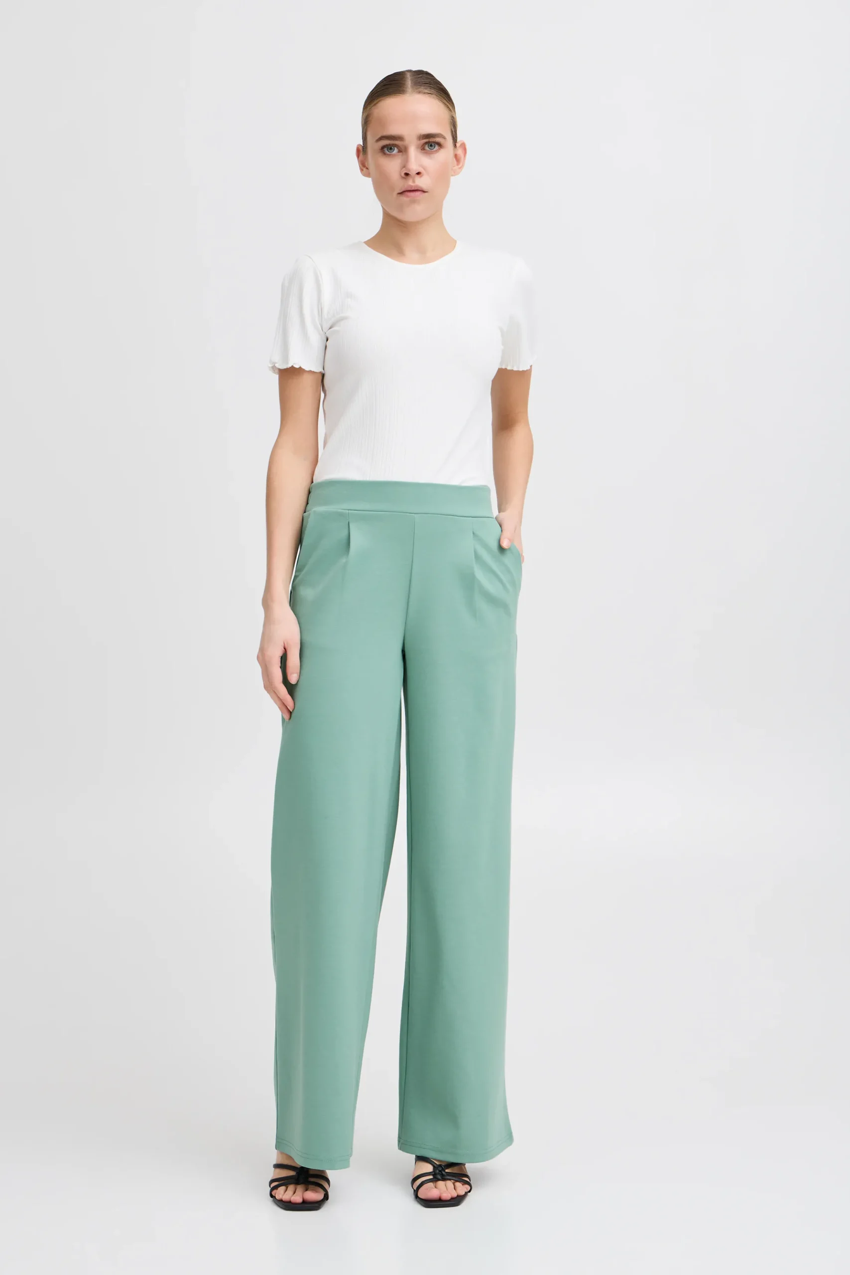 IHKATE LONG WIDE Pantalon