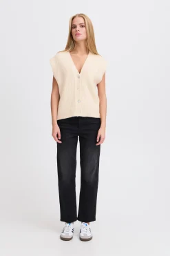 IHPOVOKE Manteau tricoté