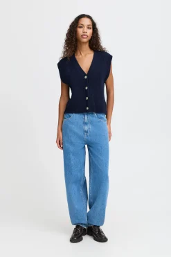 IHPOVOKE Manteau tricoté