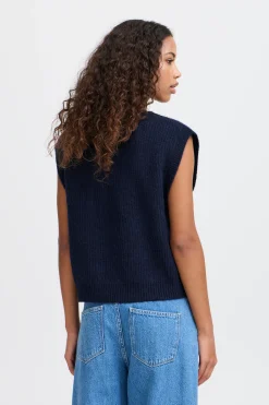 IHPOVOKE Manteau tricoté