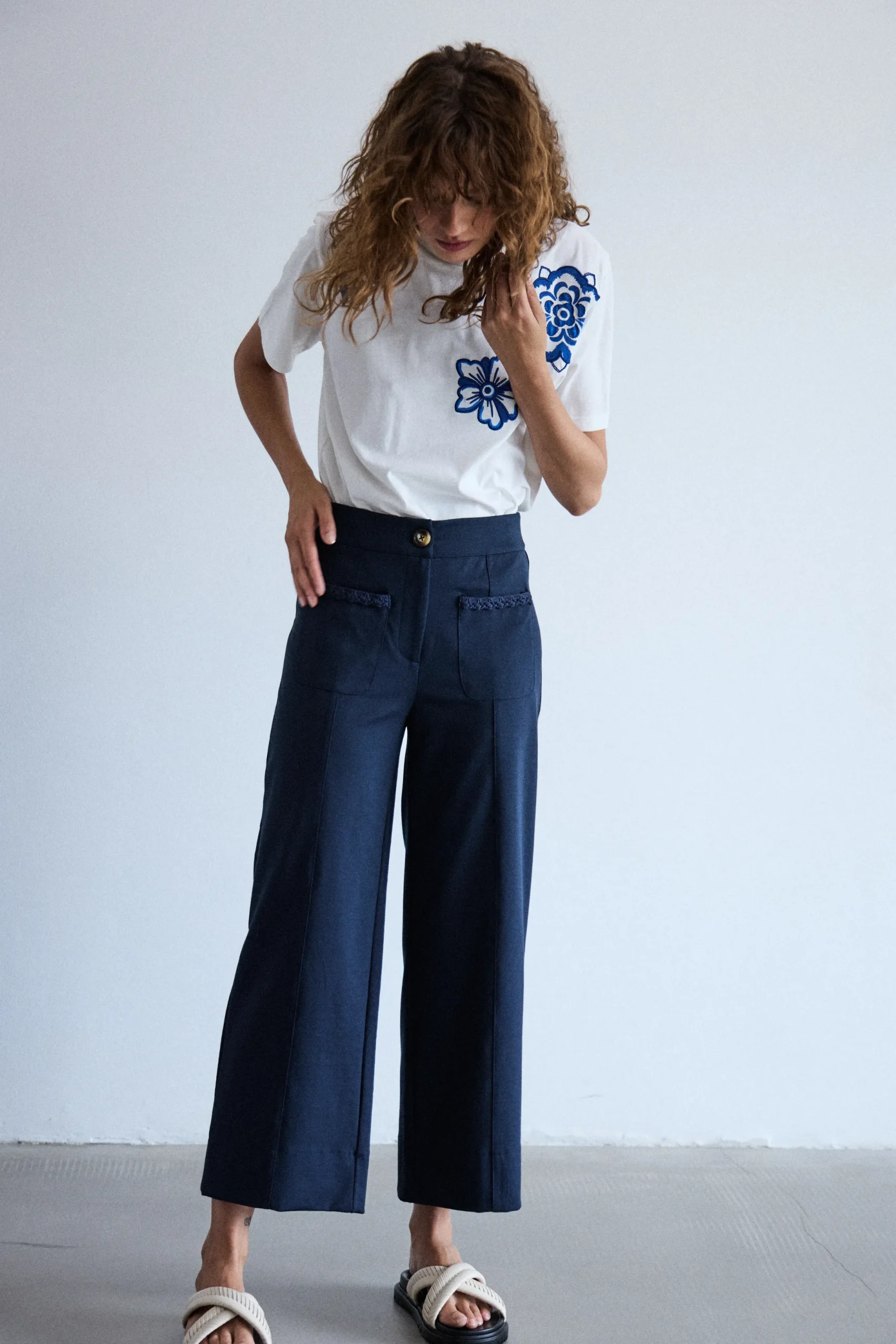 IHSIMONSE Pantalon Casual