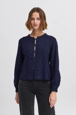 IRANNIE Cardigan à tricot