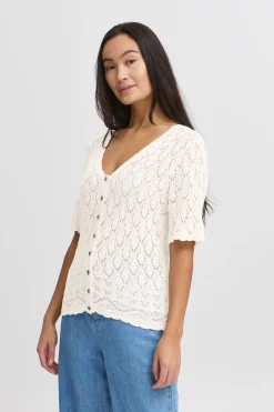 IRESTEL Cardigan à tricot