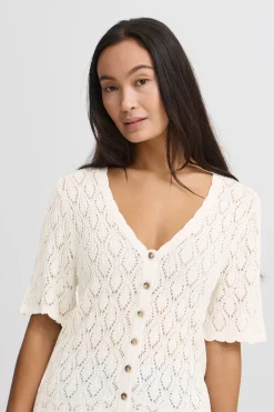 IRESTEL Cardigan à tricot