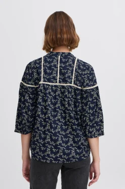 IRJEANNE Chemise à manches longues