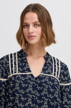 IRJEANNE Chemise à manches longues
