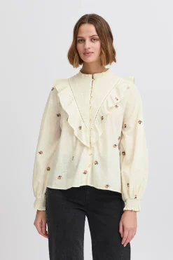 IROLIVIA Chemise à manches longues