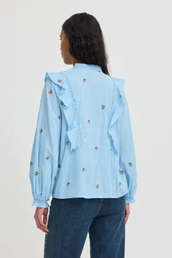 IROLIVIA Chemise à manches longues