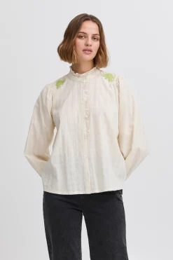 IRSANNA Chemise à manches longues