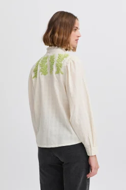 IRSANNA Chemise à manches longues