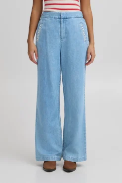 IRTAWNY Pantalon Casual