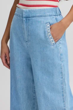 IRTAWNY Pantalon Casual